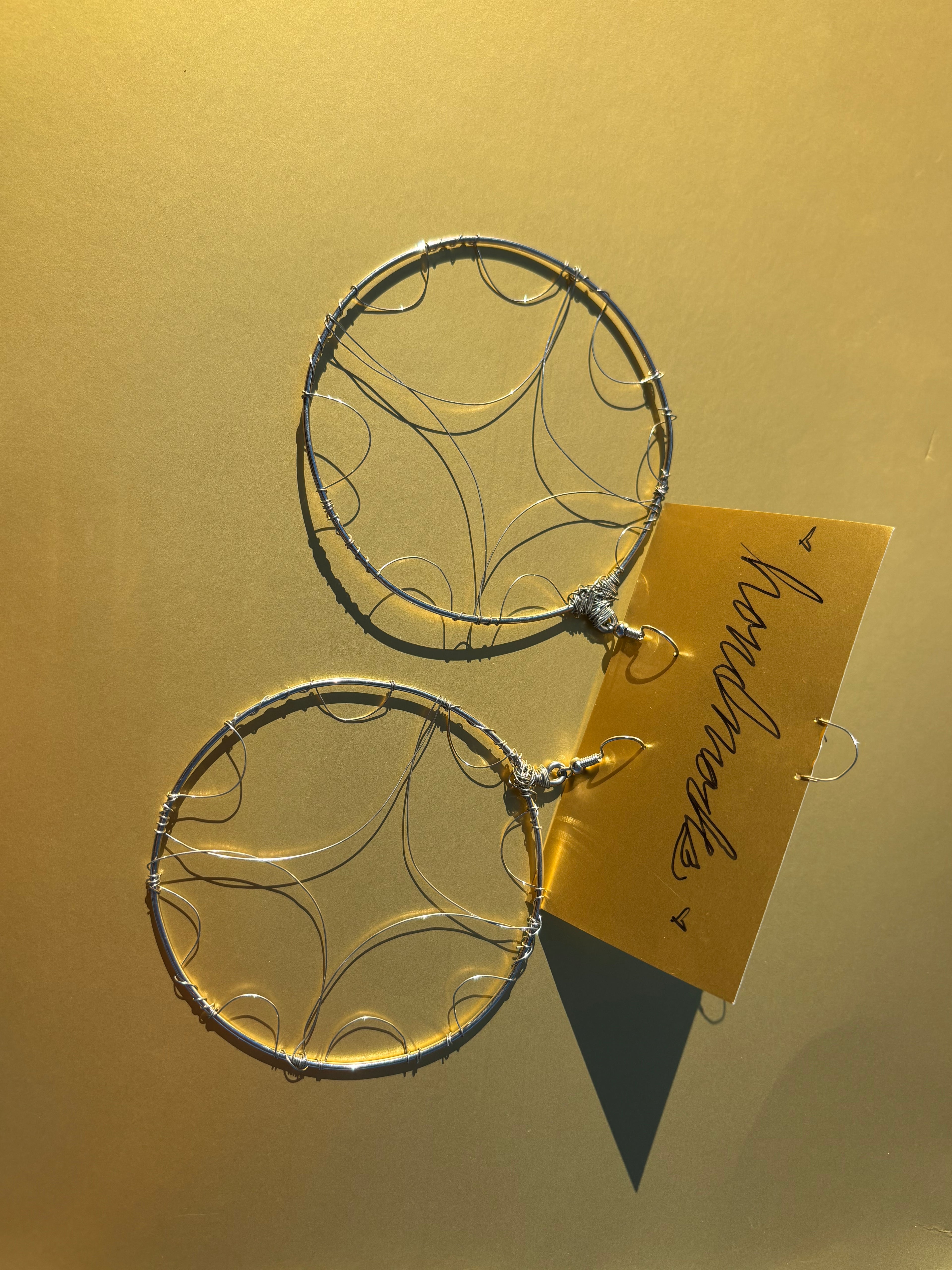 Celestial Wire Star Hoops