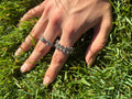 Ethereal Beaded Orbit Ring