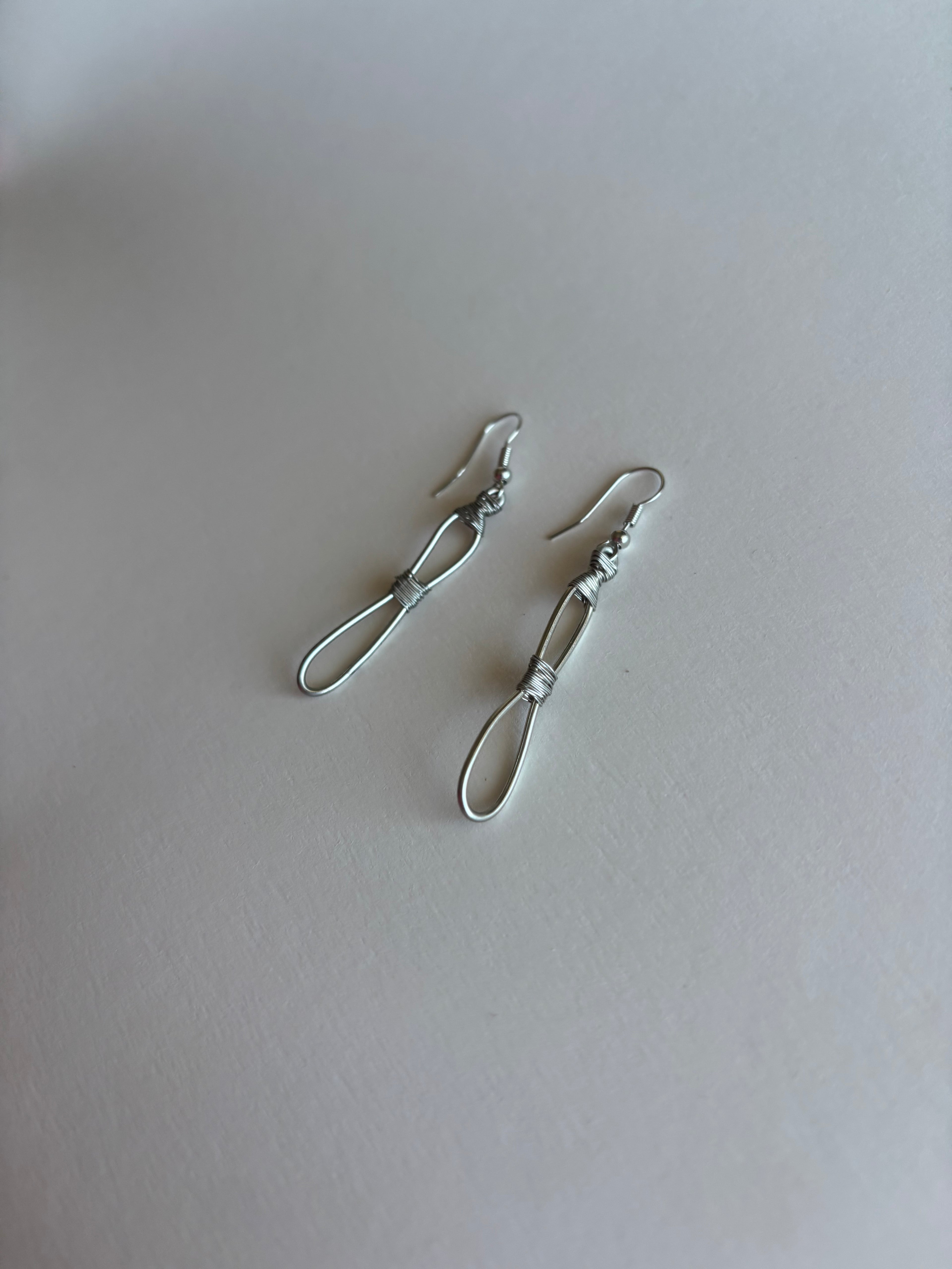 Lumen Loop Earrings — Sculpted Minimalism in Motion