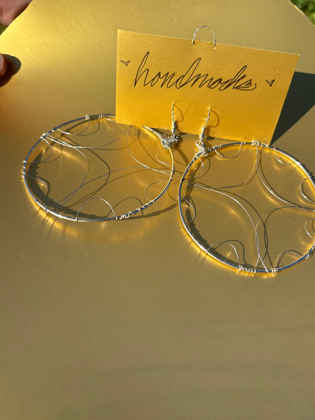 Celestial Wire Star Hoops