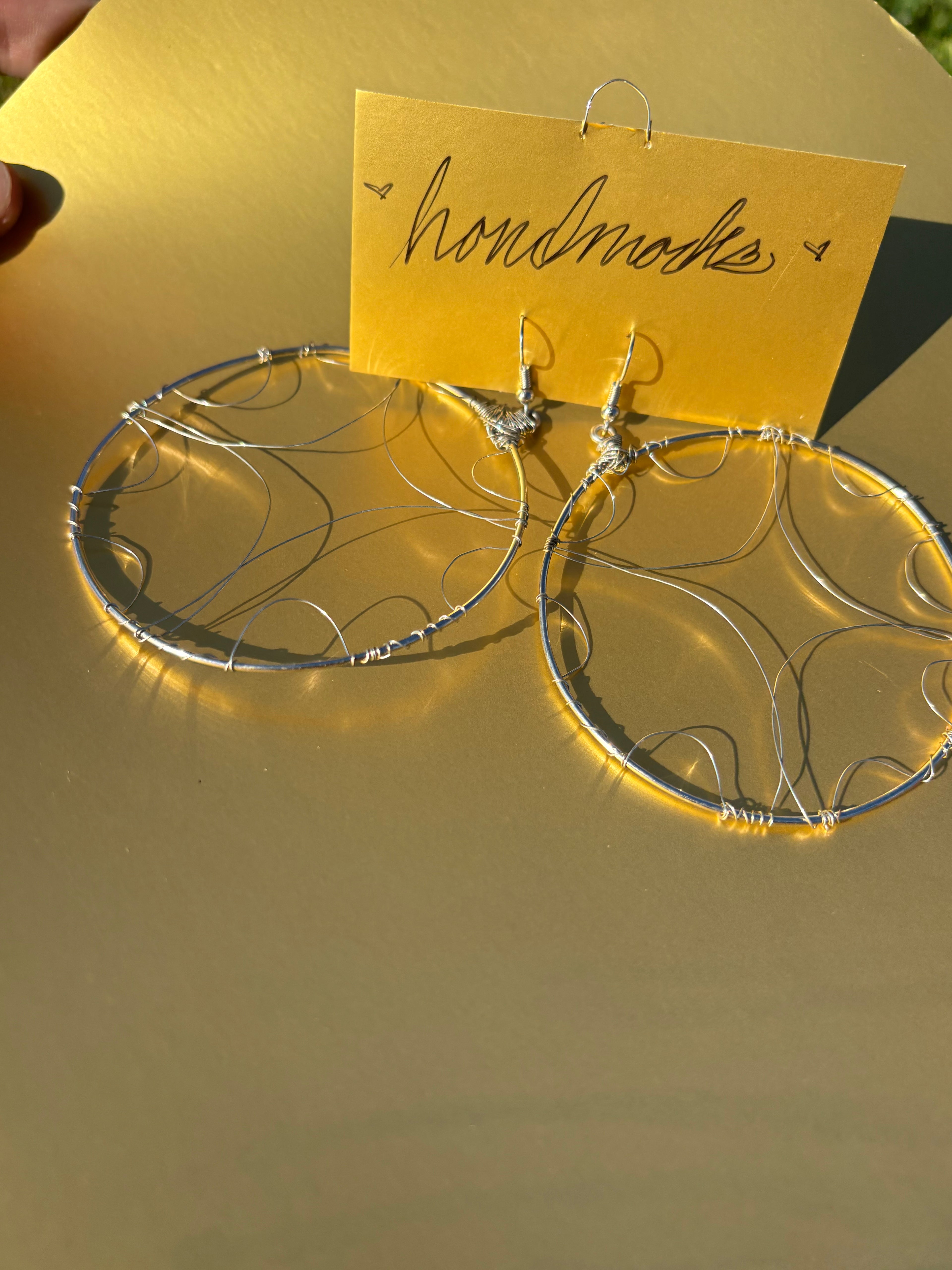 Celestial Wire Star Hoops