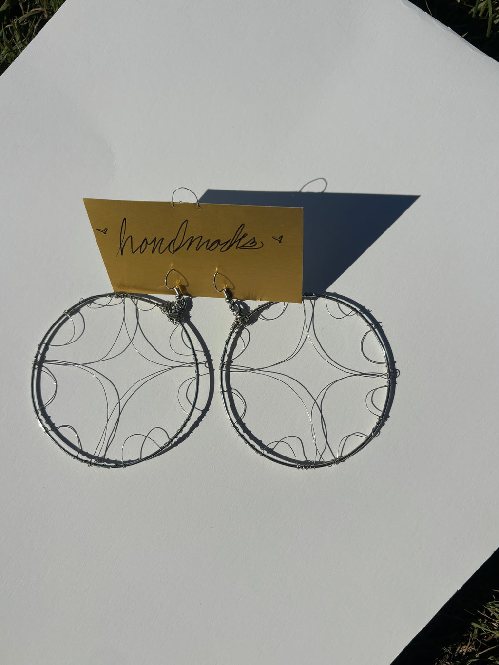 Celestial Wire Star Hoops