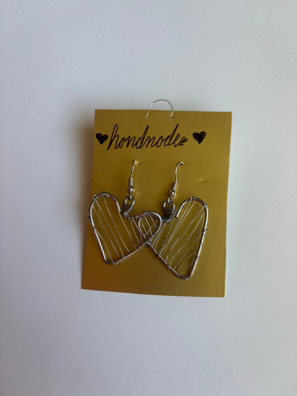 Luna Heart Dangle Earrings