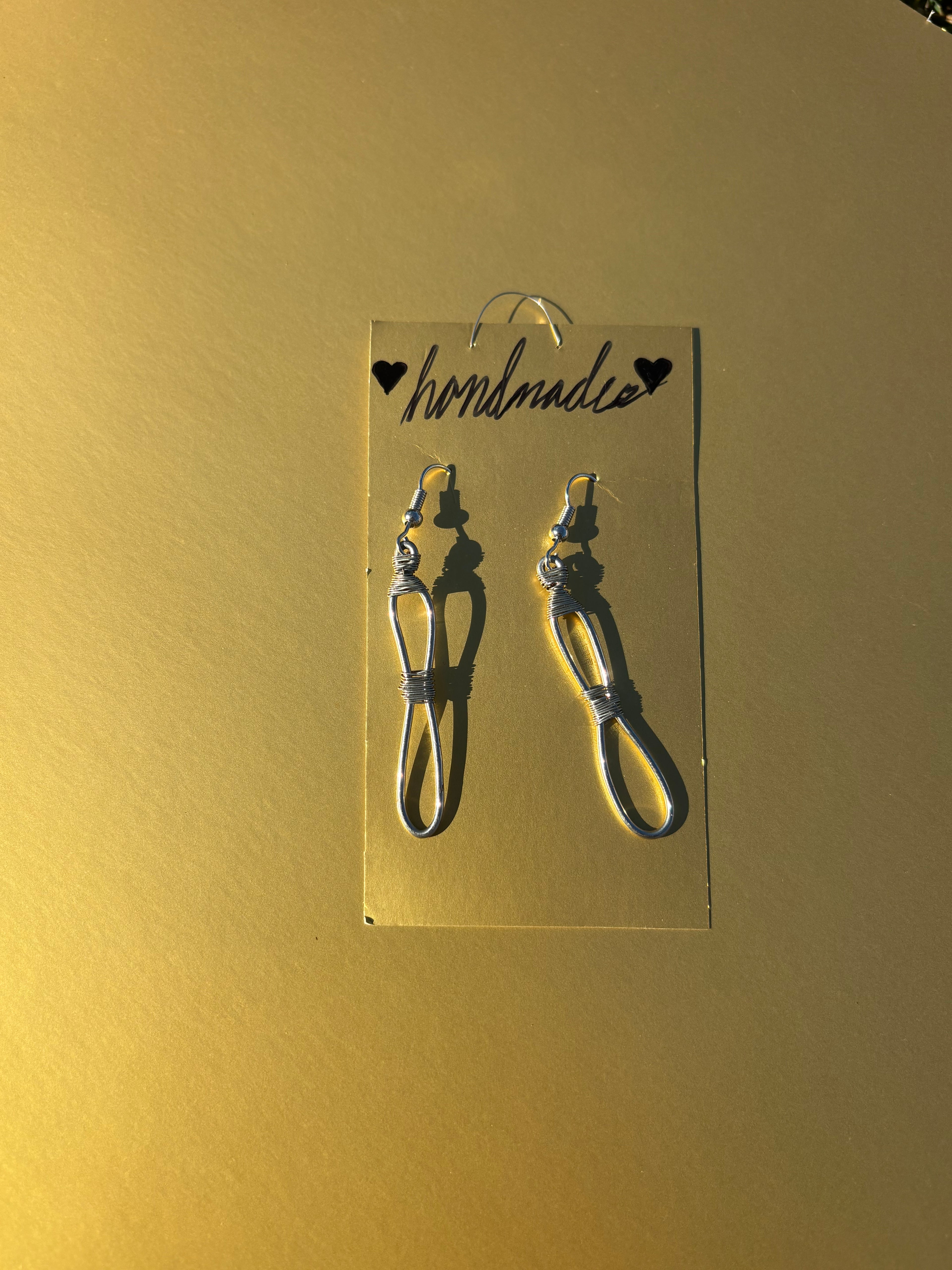 Lumen Loop Earrings — Sculpted Minimalism in Motion