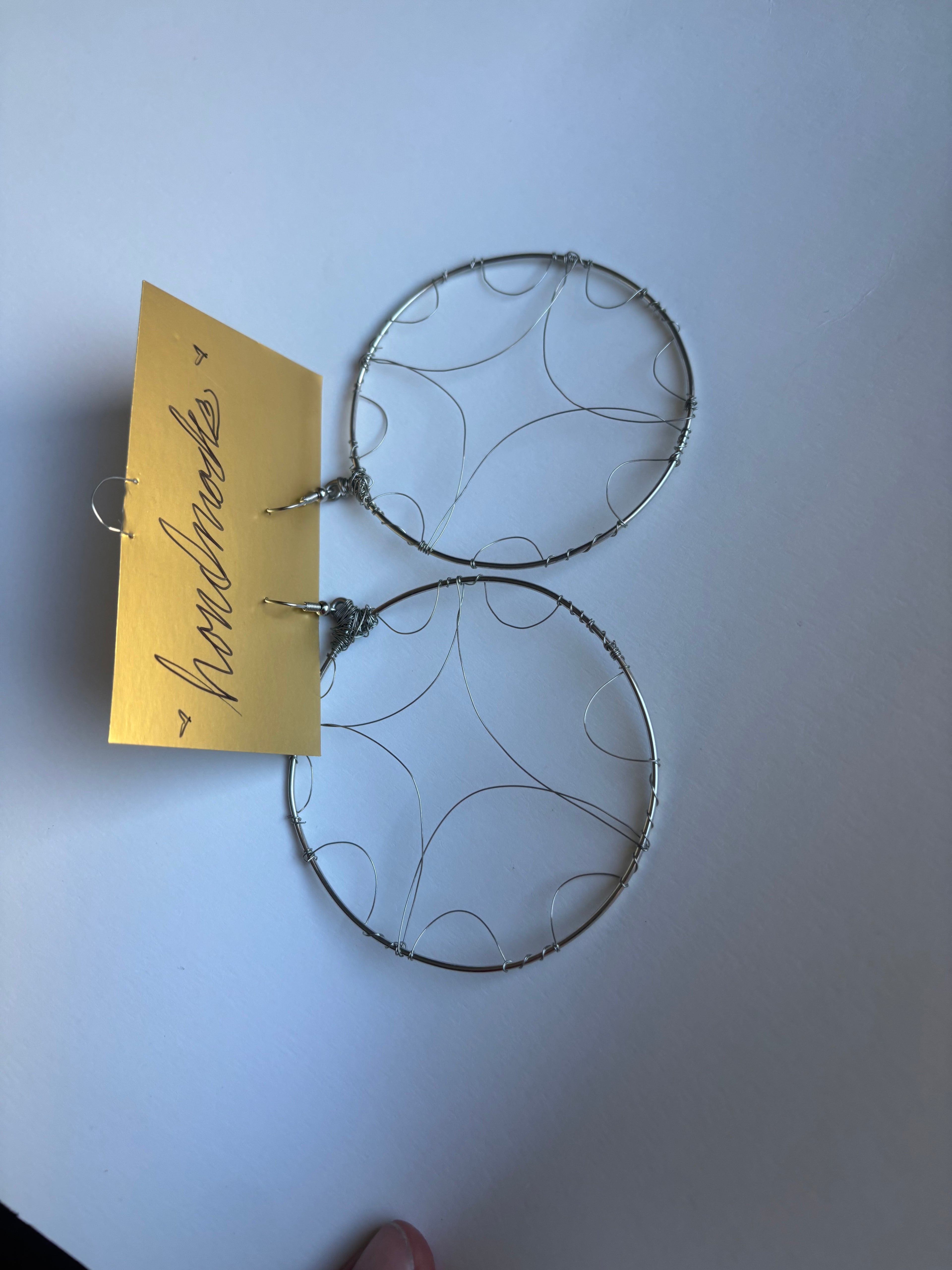 Celestial Wire Star Hoops