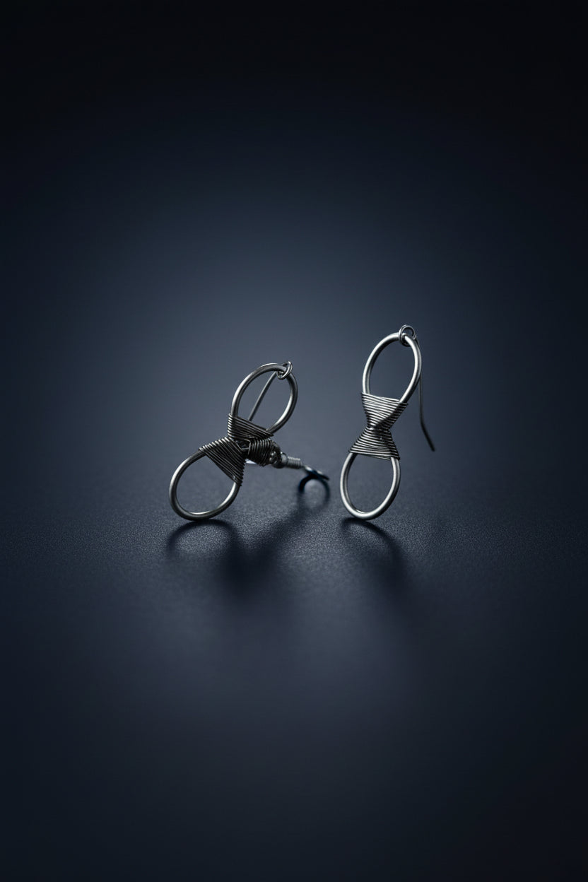 Minimalist Soft Bow Earrings