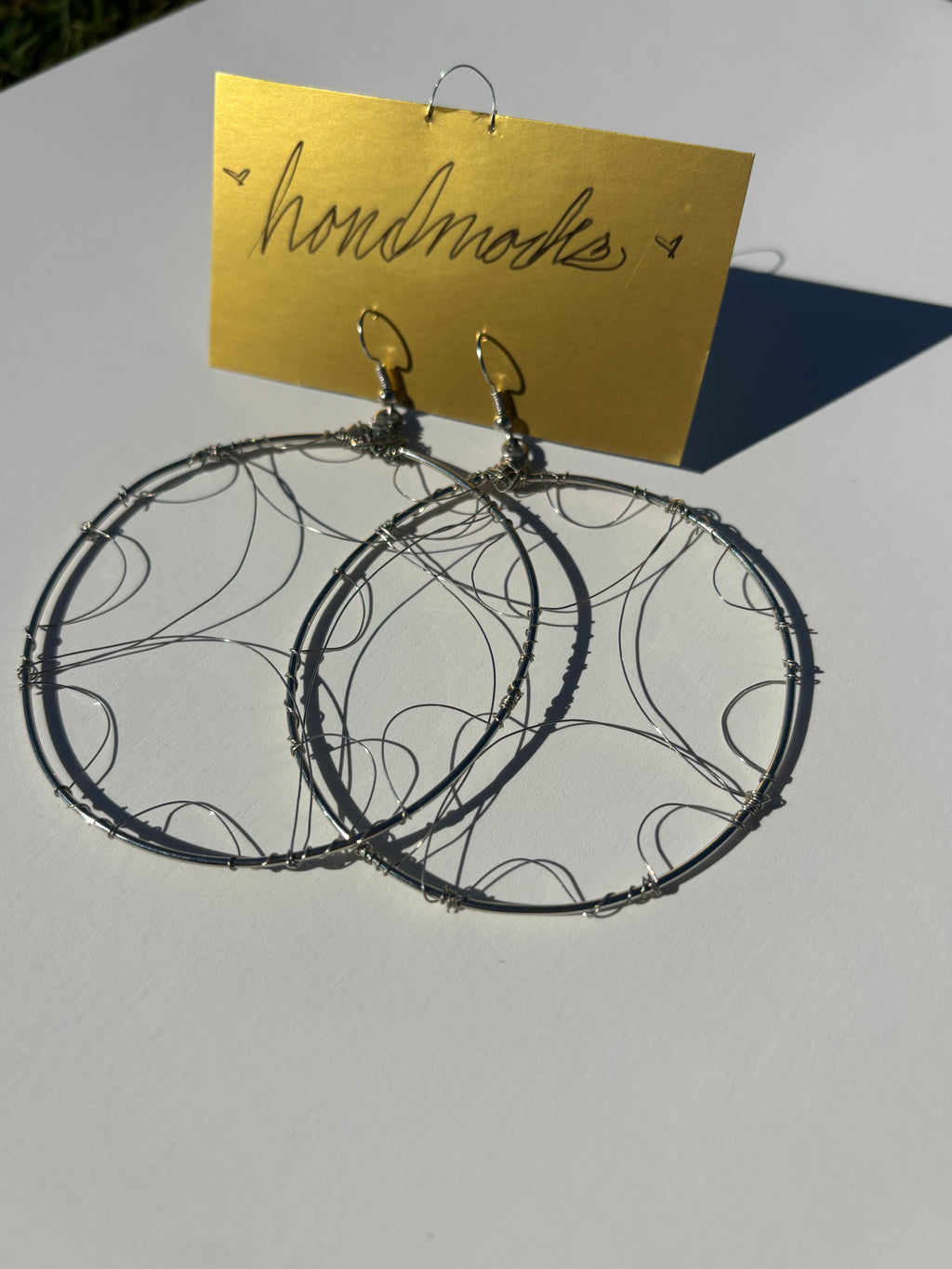 Celestial Wire Star Hoops