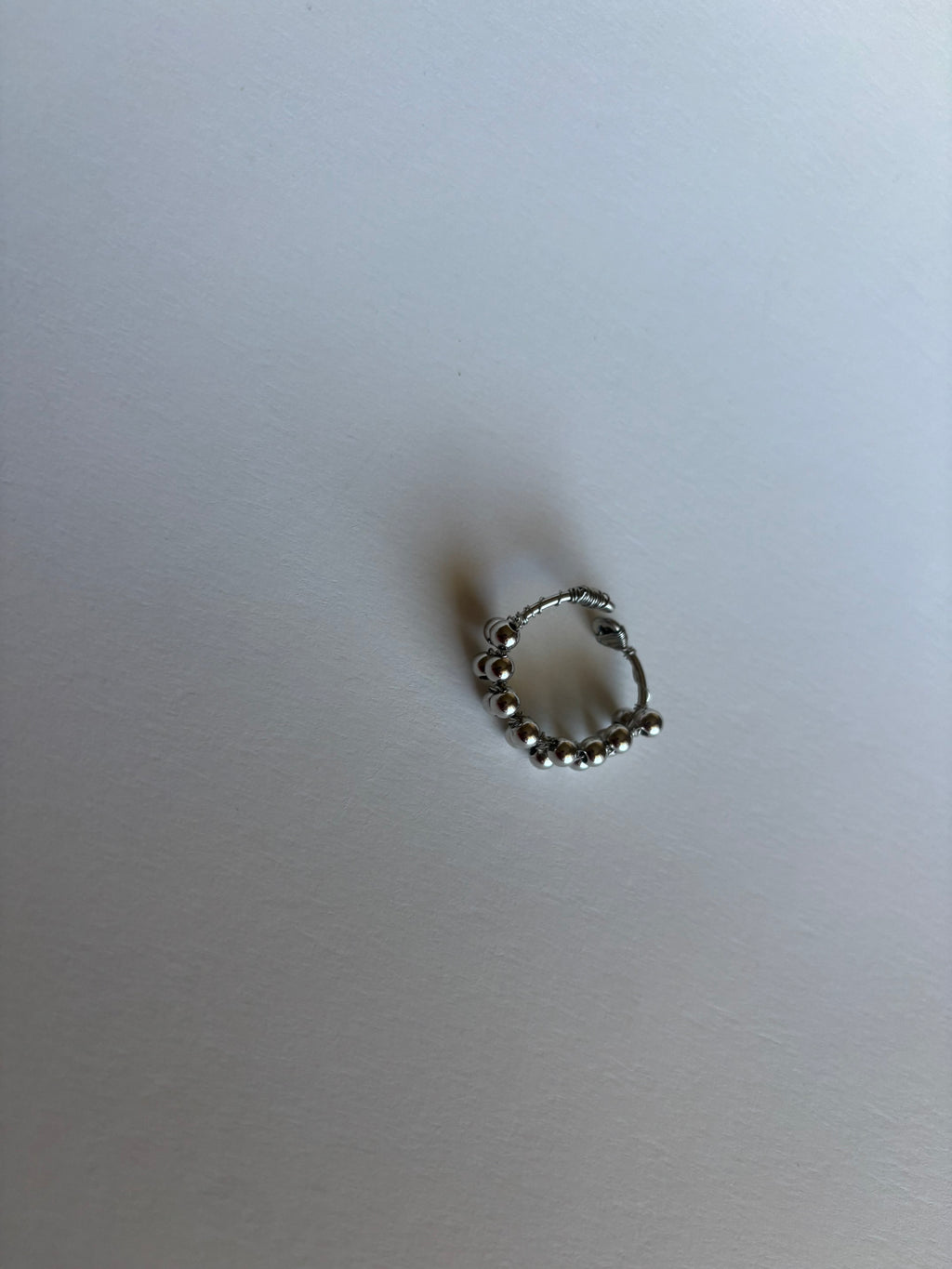 Ethereal Beaded Orbit Ring