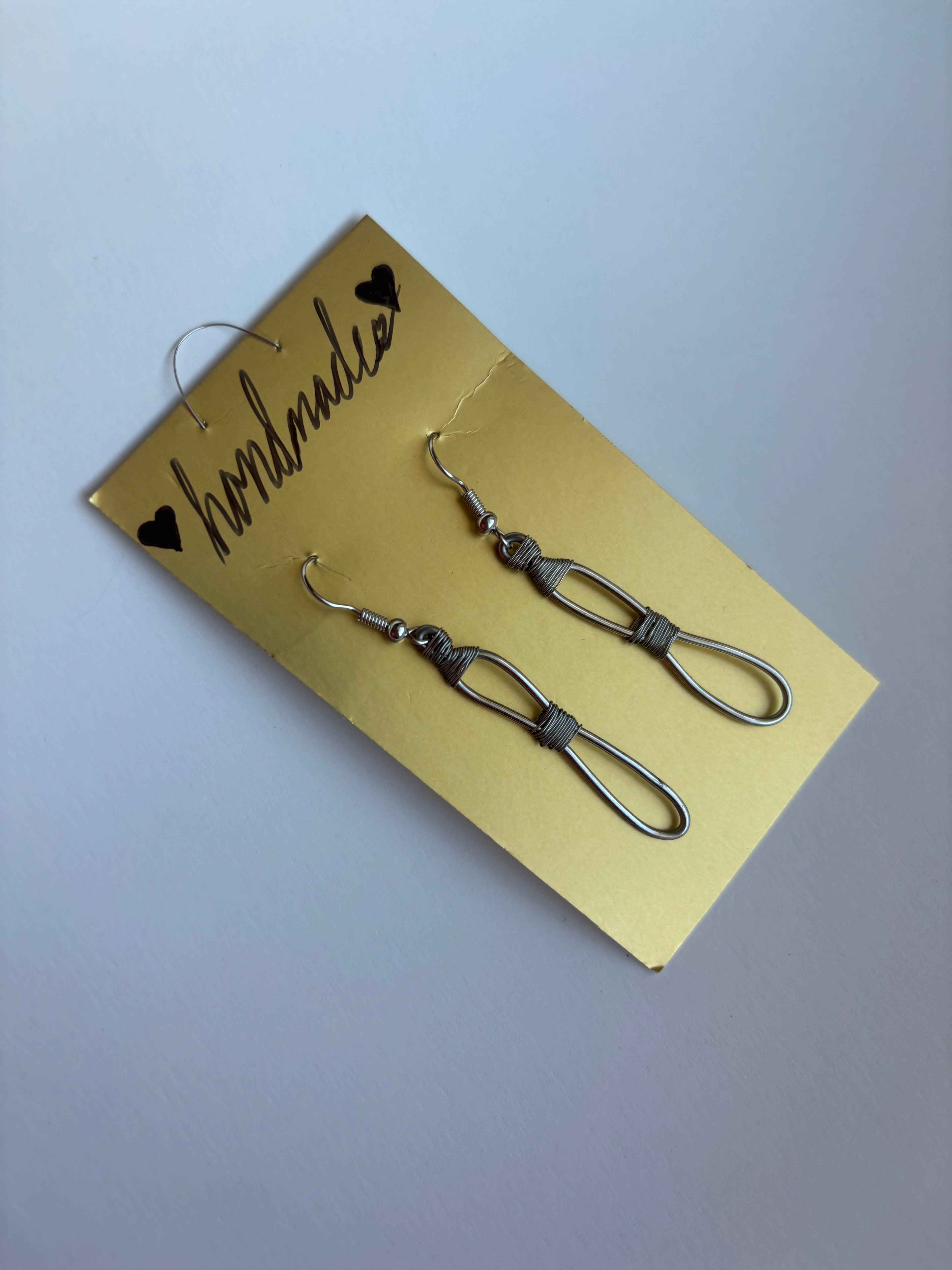 Lumen Loop Earrings — Sculpted Minimalism in Motion