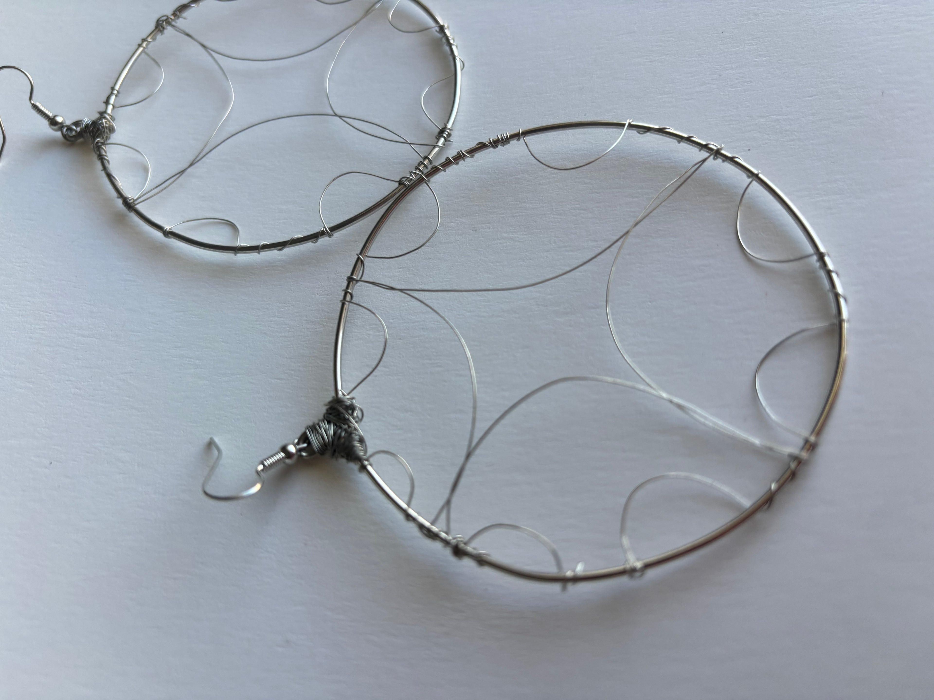 Celestial Wire Star Hoops