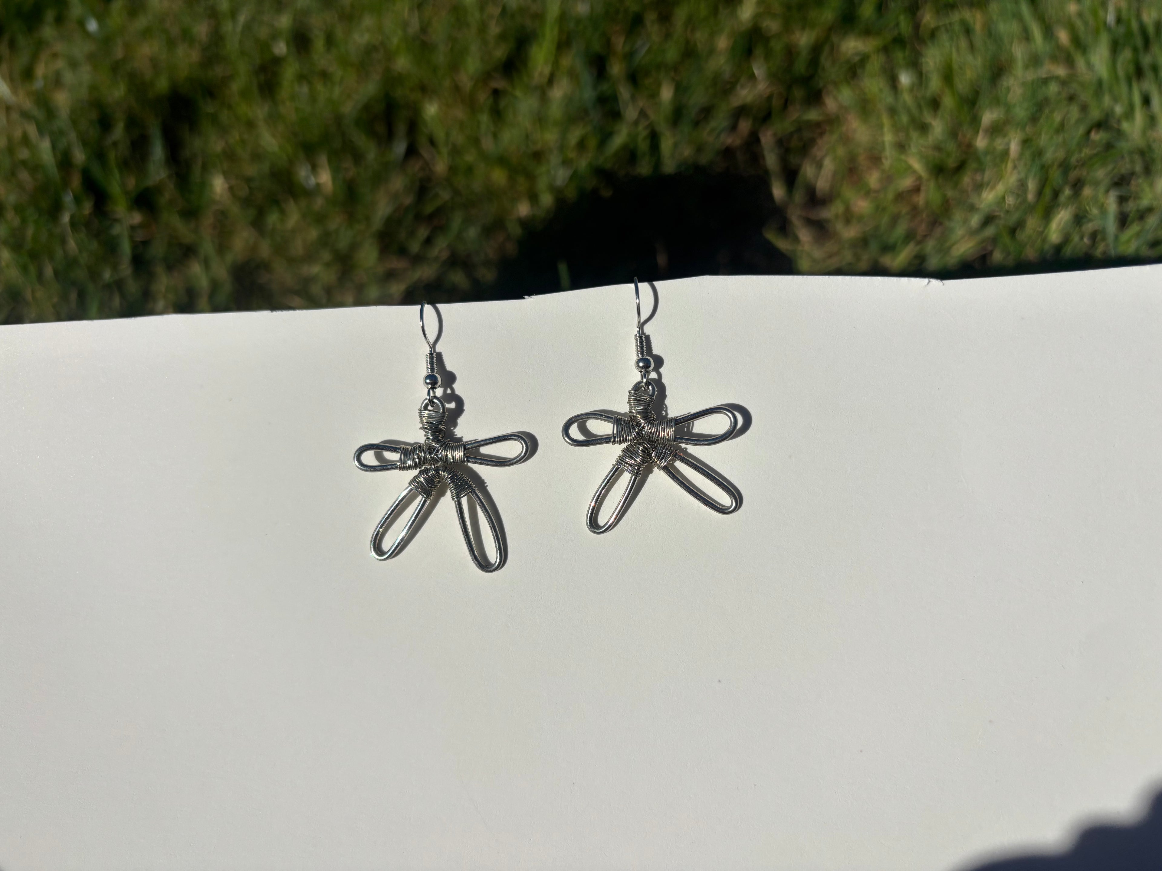 Cloud Star Handmade Earrings