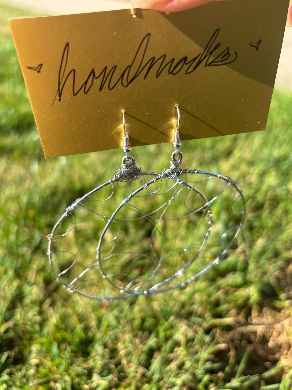 Celestial Wire Star Hoops