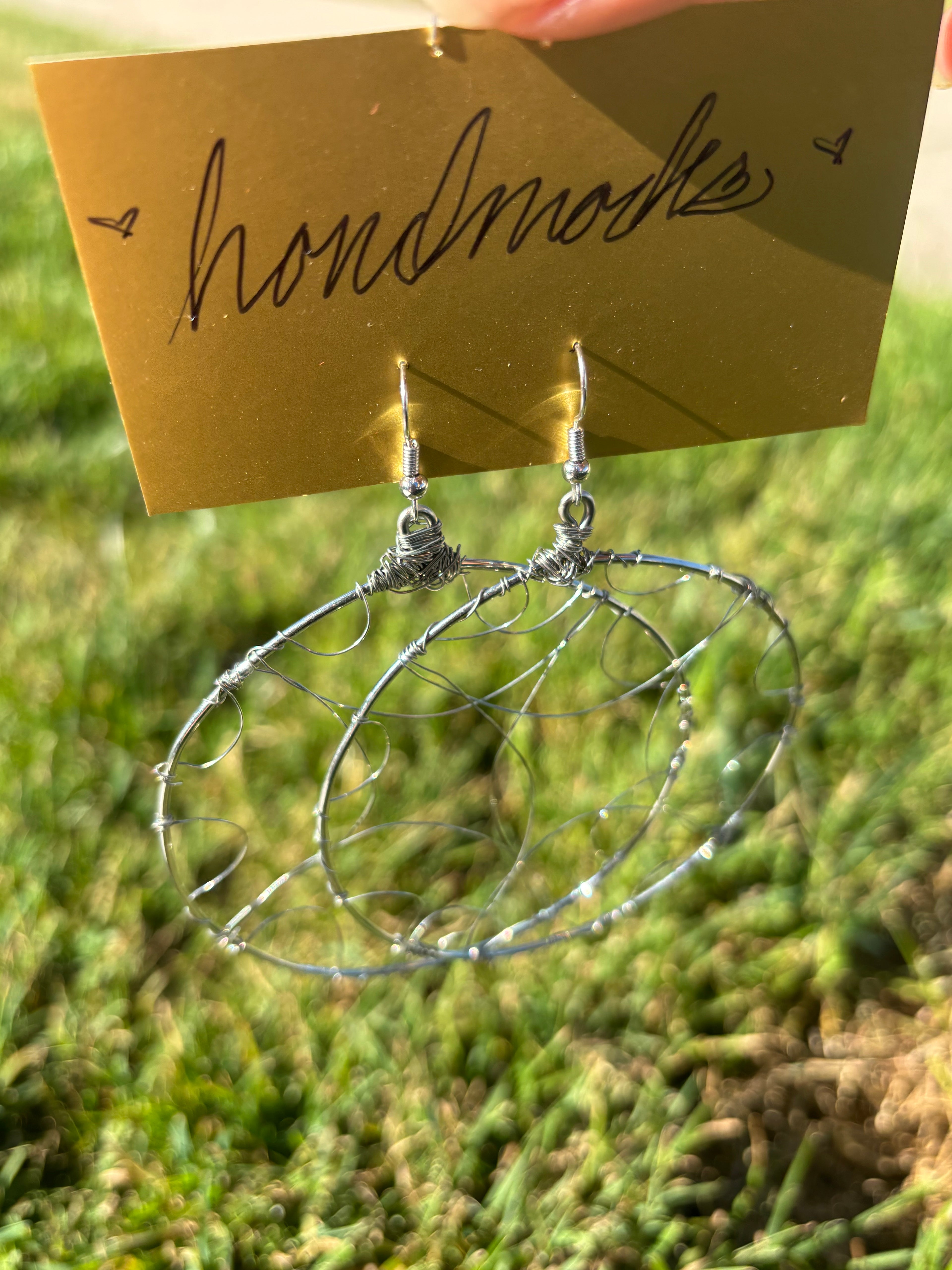 Celestial Wire Star Hoops