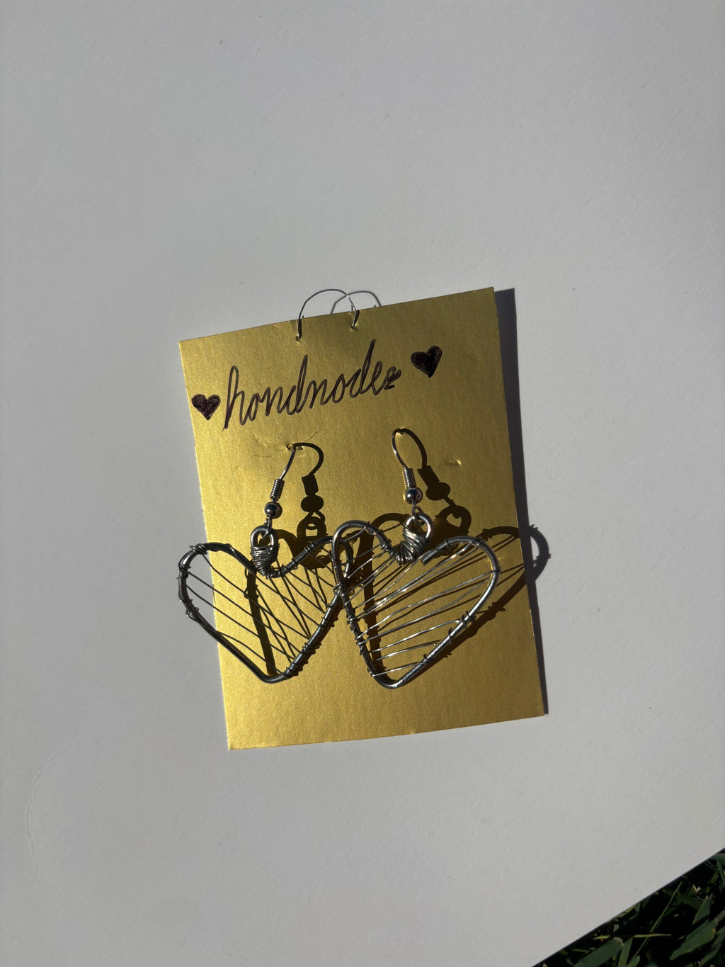 Luna Heart Dangle Earrings