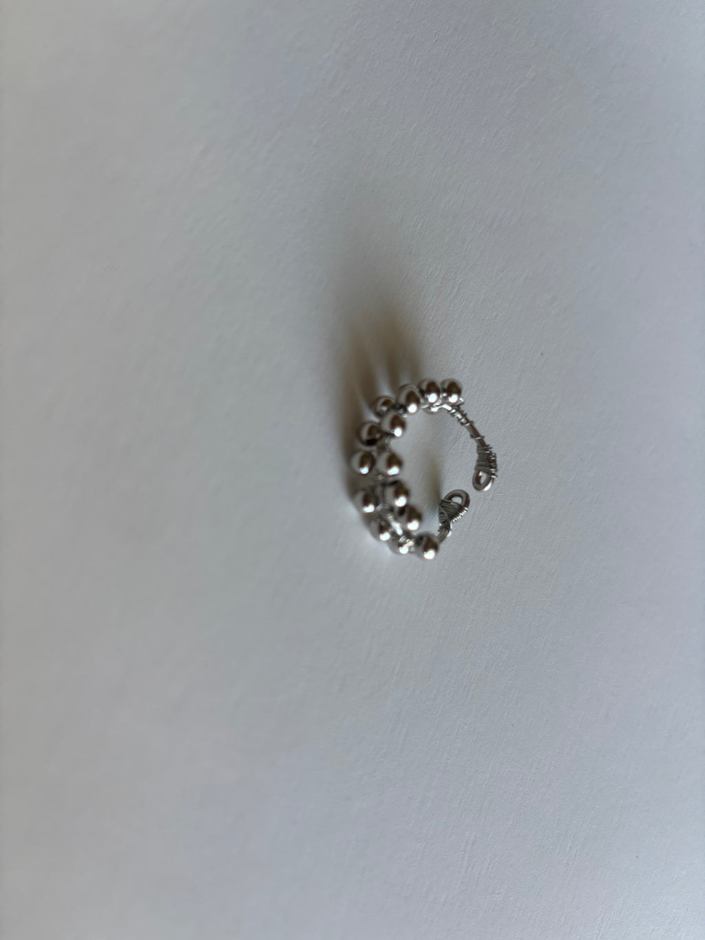 Ethereal Beaded Orbit Ring